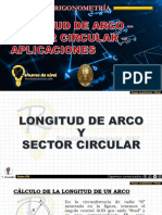 Clase S02. Longitud de Arco - Sector Circular - Aplicaciones - Sem - 2023-1