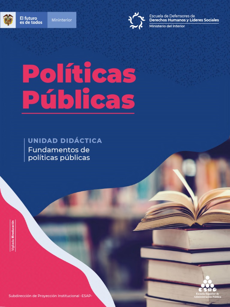 Fundamentos de Políticas Públicas ESAP | PDF | Racionalidad | Estado ...