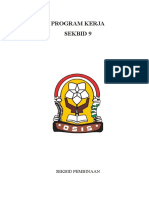 PROGRAM KERJA Sekbid 9