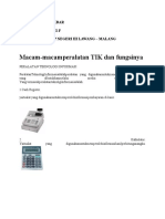 Macam-Macamperalatan TIK Dan Fungsinya: Nama: Akbar: Vii-F SMP Negeri Iii Lawang - Malang