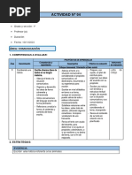 1° Grado - Actividad Del 10 de Noviembre