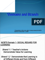 Domains and Strands