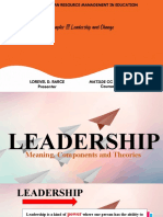 Leadership and Supervisory Behavior - Barce, Lorevel D.