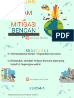 Alam & Mitigasi: Bencan A