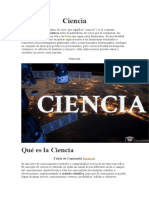 Ciencia: Qué Es La Ciencia