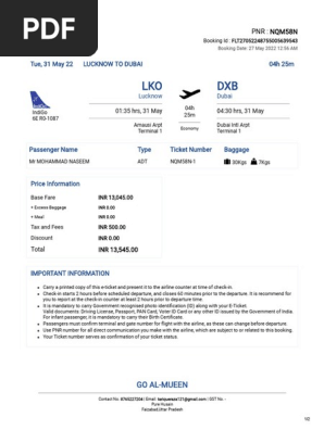 Ticket