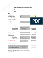 CALCULO DE PARAMETROS GRAVIMETRICOS