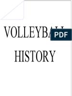 Volleyball History