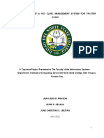 A Design of A Vet Clinic Management System For Tri Star Clinic