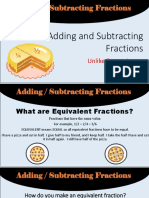 Add Subtract Fractions PPT-2