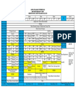 Jadwal Pelajaran November 2022