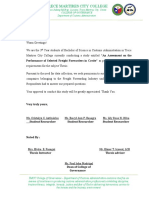 Letter of Permission For Companies