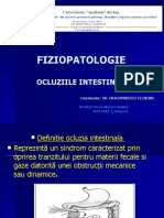 Fiziopatologie Ocluziile Intestinale Cursant Cocos Simona Amg. An I Grupa 2