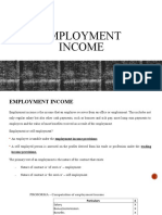 EMPLOYMENT INCOME TAX