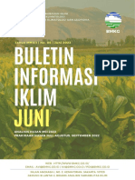 BULETIN HUJAN BULANAN BMKG Edisi JUNI 2022