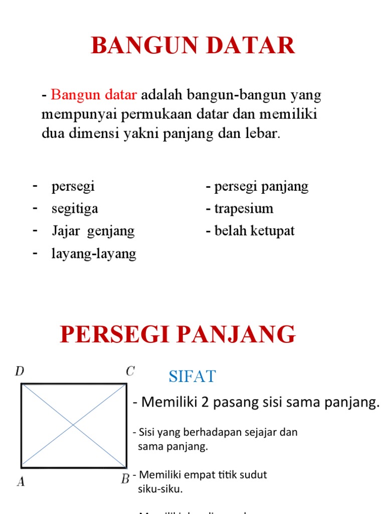 Bangun Datar | PDF