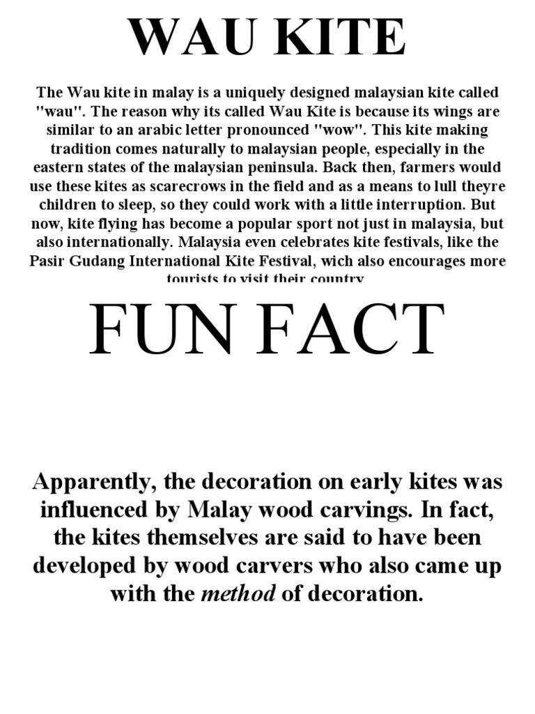 Wau Kite PDF