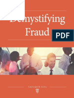 Demystifying Fraud