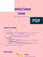 Chemistry Science Lesson by Slidesgo