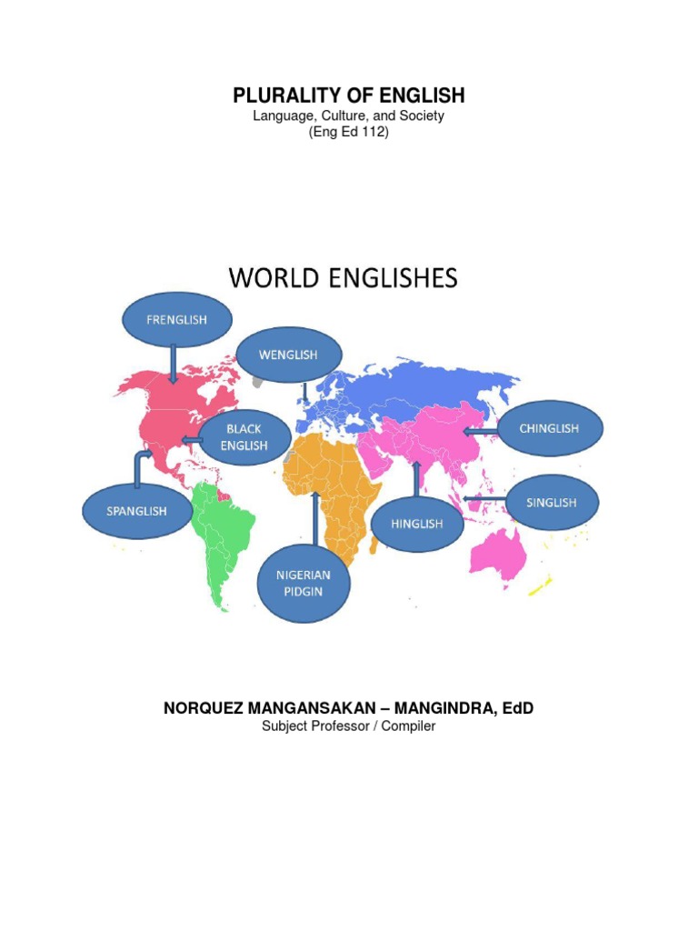 Understanding World Englishes Plurality | PDF | English Language ...