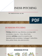 Business Pitching