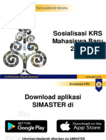 Sosialisasi KRS Maba 2020