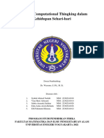 Relevansi Computational Thinking dalam Kehidupan Sehari-hari