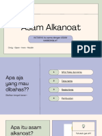 K5. Asam Alkanoat