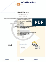 Esp Wroom 02d Telec Certificate
