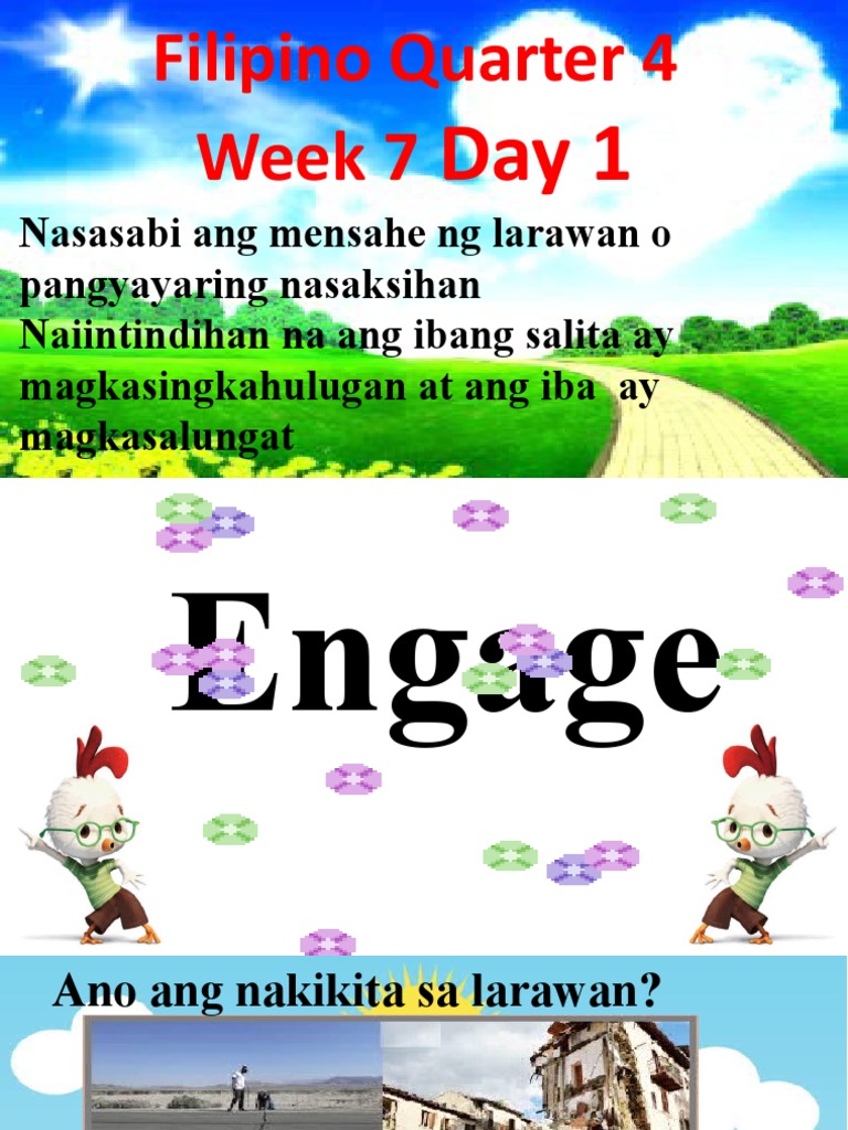 Filipino 2 Q4 W7 D1 Kasingkahulugan | PDF