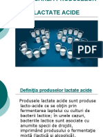 Fabricarea Produselor Lactate Acide