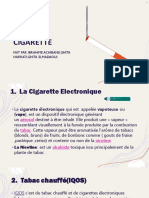 Présentation Cigarette Physique