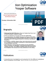 Production Optimization Using Prosper Software