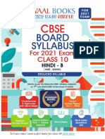 570oswaal CBSE Board Syllabus, Hindi-B, Class 10