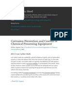 Low Carbon Steel: Corrosion Prevention and Control of Chemical Processing Equipment