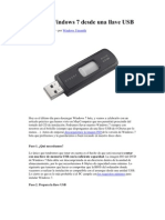 Instalar Windows 7 Desde Una Llave USB