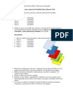 Instructivo para Portafolio Primer Bimestre