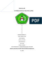 Makalah Indeks Pembangunan Manusia (IPM)