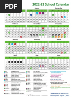 KCSD Calendar 09-10 | PDF | Observances | Holidays