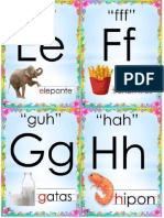 ALPHABET FLASH CARD