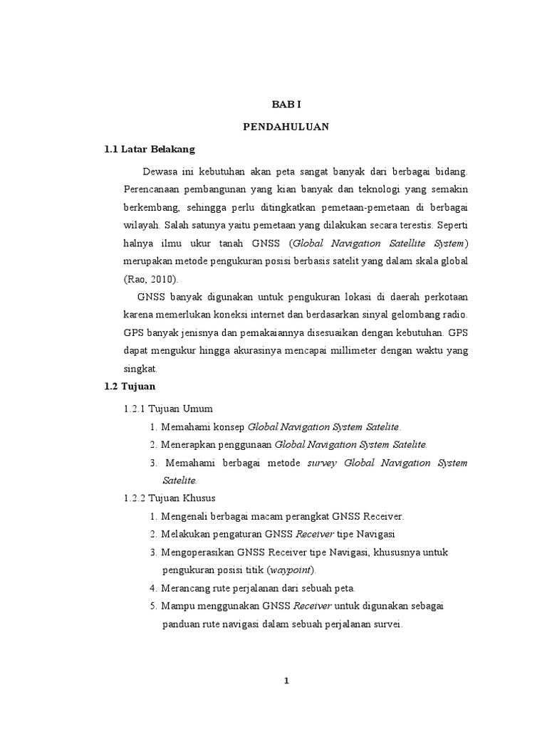 Dasar Teori Gnss Pdf