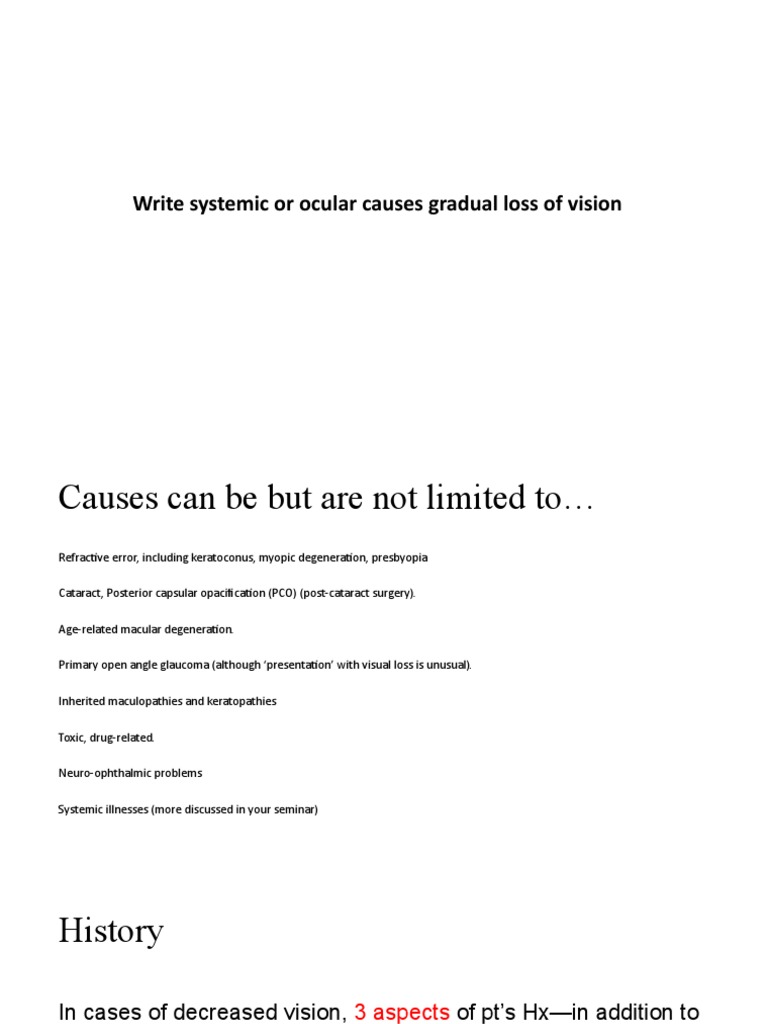 Presentation2 PDF Visual Impairment