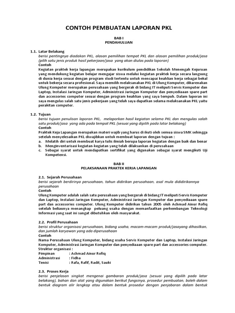 contoh-pembuatan-laporan-pkl-pdf