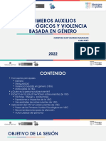 Unidad - II - Tema4 - Primeros Auxilios Psicológicos y Violencia Basada en Género