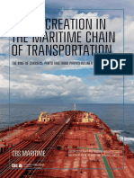 Value Creation in the Maritime Transportation Chain