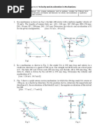 Unsolved Velocity and Acceleration Problems