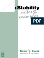 Ship Stability Notes & Examples Kemp & Young 2001, PDF