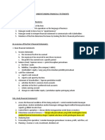 Summary Understanding Financial Statements