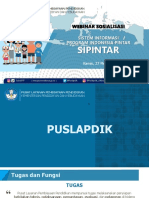 Sosialisasi PIP 2021 Webinar Sipintar 27 Mei 2021