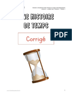 Dossier - Une Histoire de Temps - CORRIGE